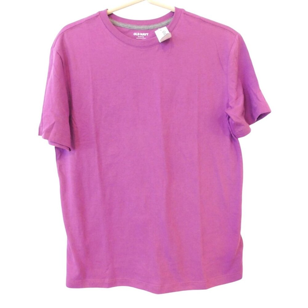 NWT Old Navy Kids Size XL 14 16 Purple T-Shirt Short Sleeve Shirt NEW Basic